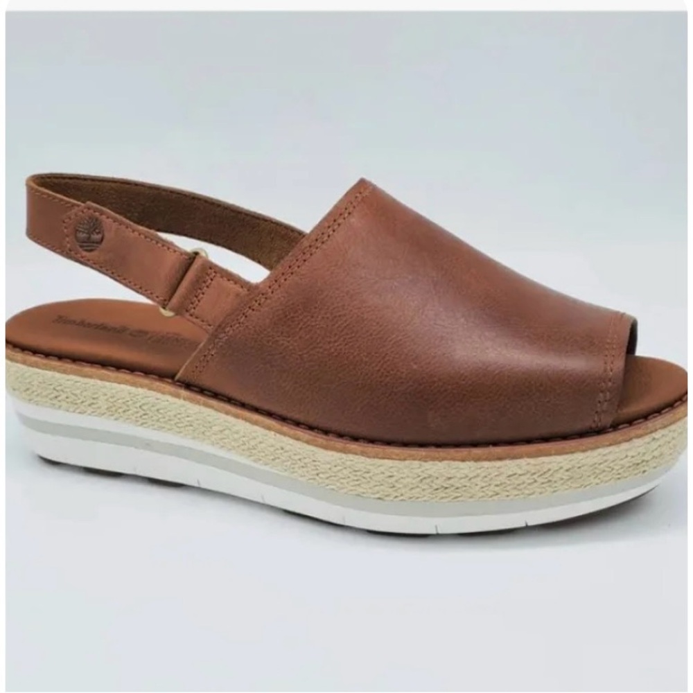 Timberland Sensorflex sandal’s Sz 7m Brown color